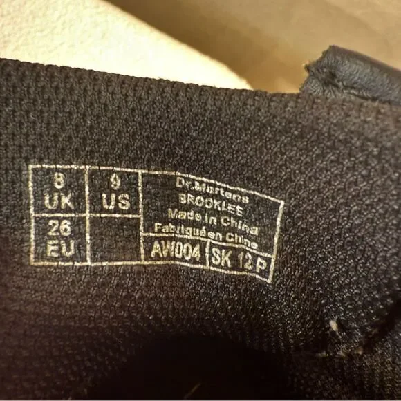 Dr Martens Girls Delaney Boot Psycho Tattoo Size 9 Japanese multicolor Docs - Picture 11 of 11